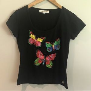 Vintage Miss Sixty black short sleeve tee